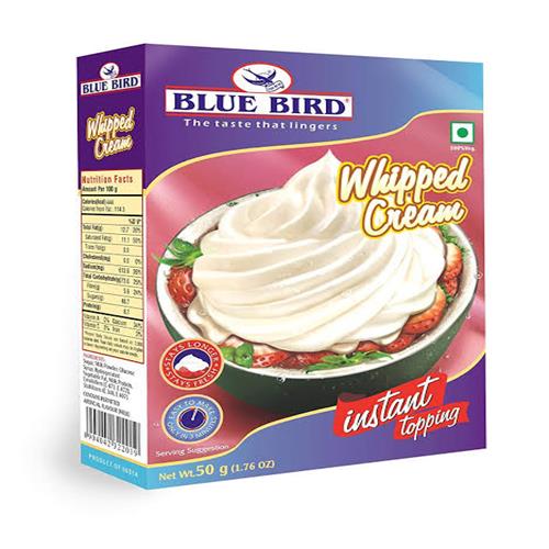 BLUEBIRD WHIPPED CREAM 50g